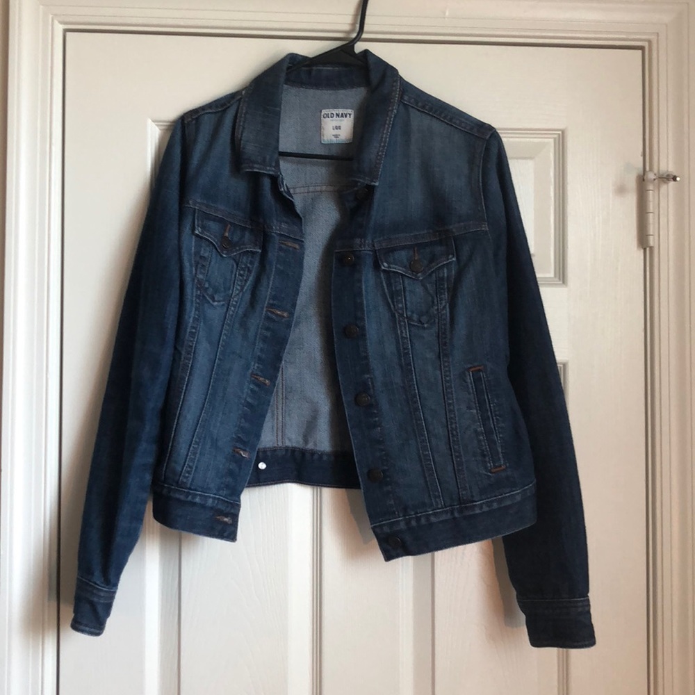 Gently used jean coat